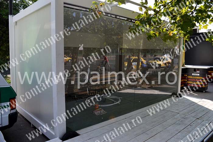 container perte geam Bistrita